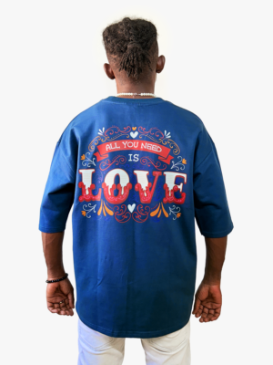 Love Graphic Oversized Men’s T-Shirt